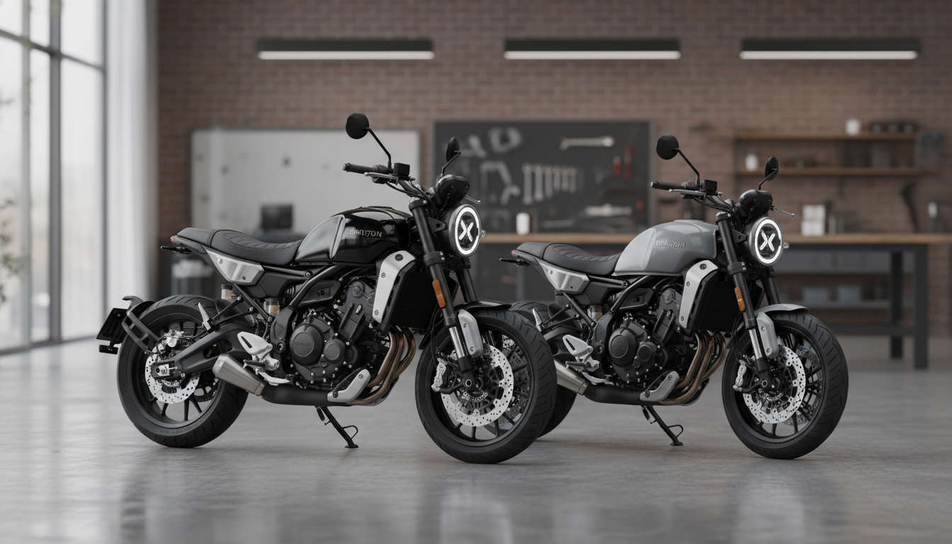 découvrez la brixton crossfire 125 et 500, alliant design café racer authentique et performances dynamiques pour une expérience de conduite unique.