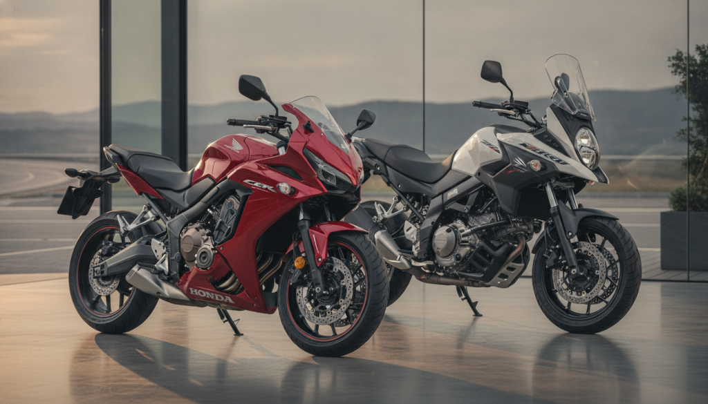 découvrez la honda cbr 650 et la suzuki v-strom 650, deux motos reconnues pour leur fiabilité exceptionnelle et leur polyvalence mécanique, idéales pour tous types de trajets.
