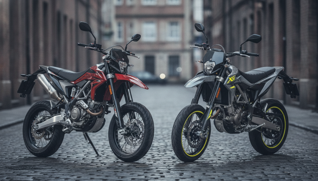 découvrez les malaguti xtm & xsm 125, des motos enduro et supermotard urbaines alliant performance, agilité et design moderne pour une expérience de conduite optimale en milieu urbain et tout-terrain.
