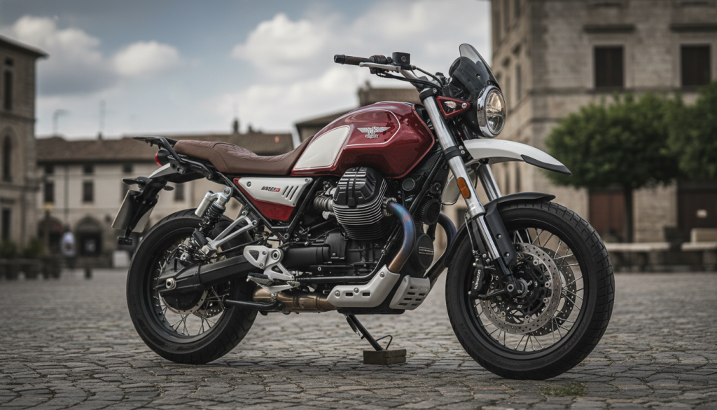 découvrez la moto guzzi v85 tt, un trail authentique alliant charme rétro et transmission par cardan pour une expérience de conduite unique et durable.