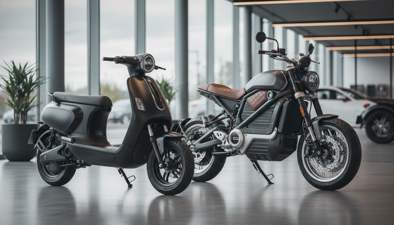 découvrez comment choisir votre scooter ou moto électrique équivalent 50cc et 125cc pour réussir votre passage à l'électrique en toute simplicité et profiter d'une mobilité écologique et économique.