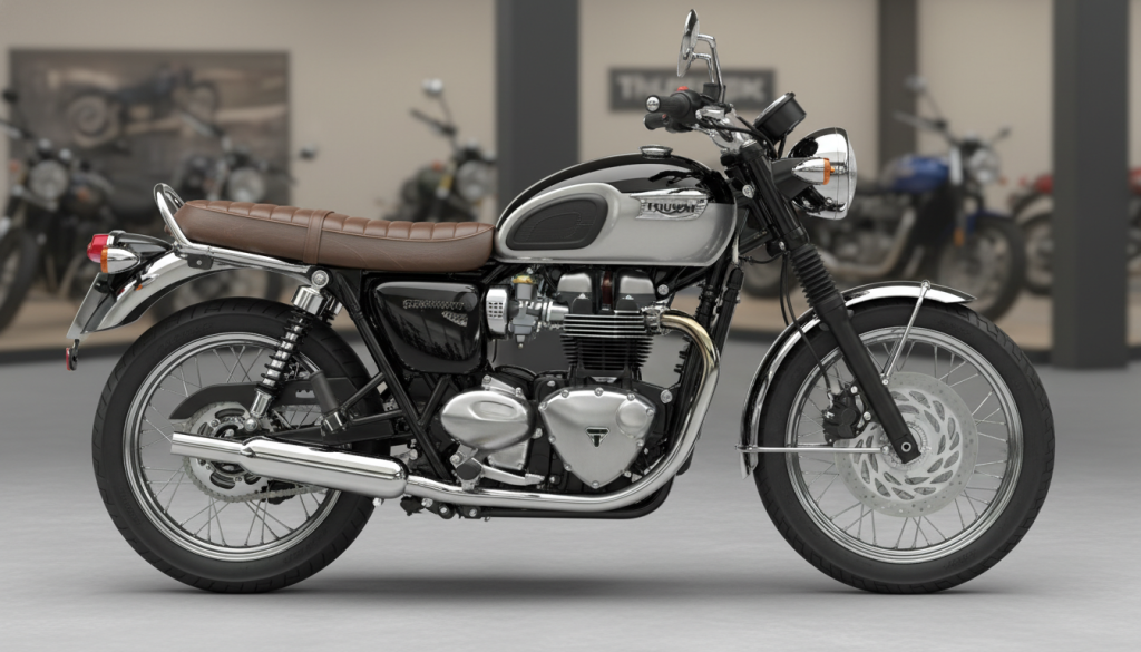 découvrez les légendaires triumph bonneville t100 et harley sportster 1200, deux icônes incontournables du marché custom alliant performance et style vintage.